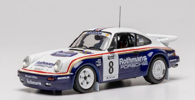 ixo 1/43  ポルシェ 911 SC/RS 1985年 ラリー・コスタ・ブラバ  #8 B.Beguin/J-J.Lenne