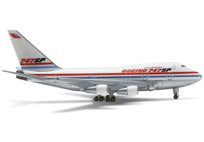 herpa 1/500 ボーイングフリート ボーイング747SP  (ダイキャスト製)