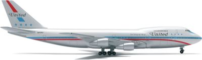 herpa 1/500  ユナイテッド航空 ボーイング 747-100　（ダイキャスト製）