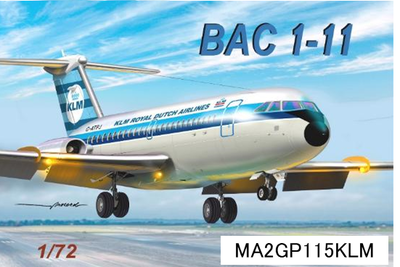 1/72 BAC 1-11 KLM	