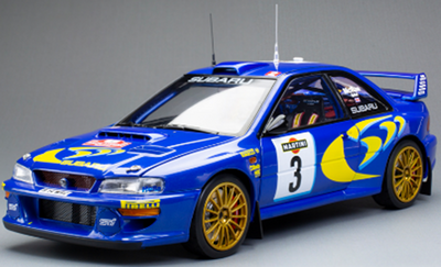 SunStar 1/18	スバル インプレッサ S5 WRC  1998年 ラリーサンレモ 3位  #3 C.McRae/N.Grist