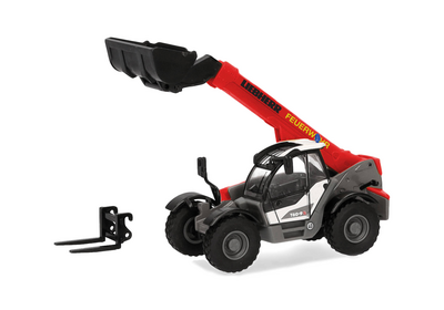 herpa Cars&Trucks 1/87 (プラスチック製) リープヘル テレスコピックハンドラー T60-9S 消防隊