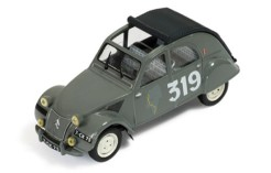 Ixo 1/43 シトロエン　2CV　1954年　ラリー・モンテカルロ　No.319　M.Bernier/J.Duvey