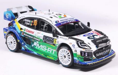 Ixo 1/43  フォード プーマ Rally1 2026年 ラリーモンテカルロ  #95 J.Armstrong/S.Byrne ライトポッド付