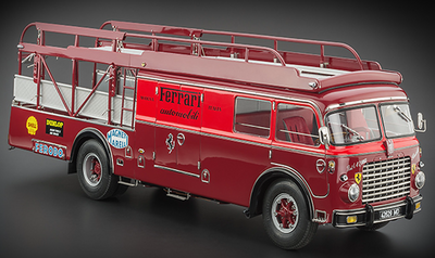 CMC 1/64  フィアット レーントランスポーター  642 RN2 バルトレッティ  1957 チーム・フェラーリ レッド
