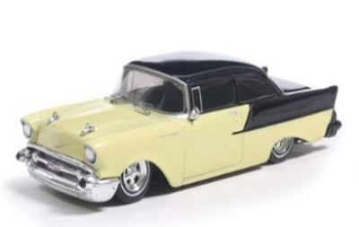 Ixo 1/64  シボレー ワンフィフティ ローダウン 1957  コロニアルクリーム/オニキスブラック