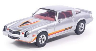 Ixo 1/64  シボレー カマロ Z28 1979 シルバー/オレンジストライプ