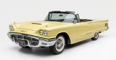 SUN STAR 1/18 フォード サンダーバード オープンコンバーチブル  1960 ヨセミテイエロー