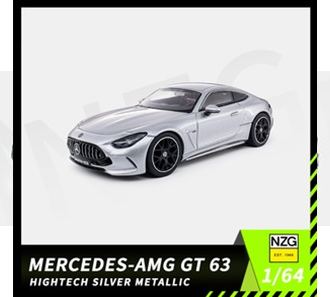 NZG 1/64  メルセデス AMG GT 63   ハイテク・シルバー・メタリック