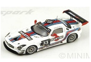 Spark 1/43 Mercedes-Benz SLS AMG GT3 Martini  #33 Winer Hankook 12H