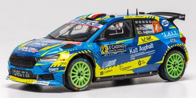 izo 1/43 シュコダ ファビア Rally2 (2023)  2026年 ラリーモンテカルロ #23 R.Dapra/L.Guglielmetti