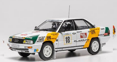 ixo 1/43  アウディ 200 クワトロ 1989年 アクロポリス・ラリー  #18 A.Schwarz/K.Wicha
