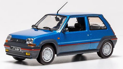 ixo 1/43  ルノー 5 GT ターボ 1985 ブルー