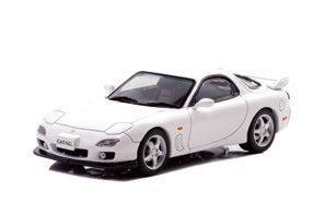CAR・NEL 1/43 マツダ RX-7 Type RS (FD3S) 2000 JAN:4580198724743 Pure White *200pcs