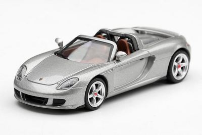 MINI GT 1/64 ポルシェ カレラ GT GT シルバー(左ハンドル) (ダイキャスト製) 
