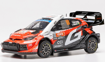Ixo 1/43 トヨタ GR ヤリス Rally1 2026年 ラリーケニア 優勝  #18 T.Katsuta/A.Johnston