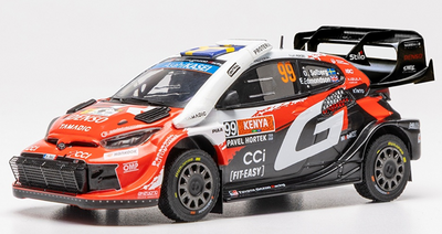 ixo 1/43 トヨタ GR ヤリス Rally1 2026年 ラリーケニア  #99 O.Solberg/E.Edmondson