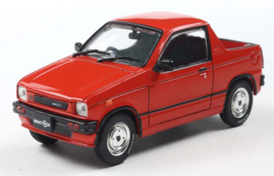 FIRST 1/43  スズキ マイティボーイ  1985 レッド