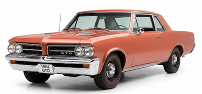 SUN STAR  1/18  ポンティアック GTO 1964 サンファイアレッドポリ