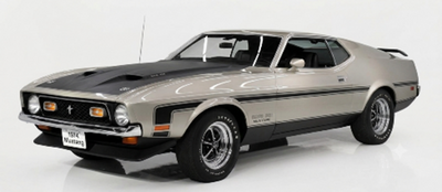 SUN STAR  1/18  フォード マスタング BOSS 351 1971  ライトピューターメタリック