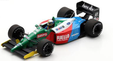 Spark 1/43  Benetton B189B No.19 Benetton-Ford 10th Brazil GP 1990  Alessandro Nannini