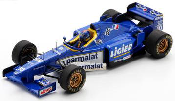 Spark 1/43  Ligier JS43 No.10 Ligier Mugen-Honda French GP 1996  Pedro Diniz