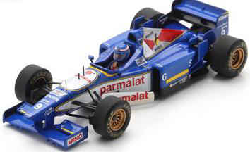 Spark  1/43 Ligier JS43 No.9 Ligier Mugen-Honda 7th Australian GP 1996  Olivier Panis