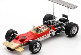 Spark  1/43  Lotus 49B No.10 Lotus-Ford Winner Mexico GP 1968  Graham Hill  