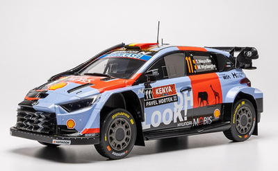 ixo 1/18 ヒョンデ i20 N Rally1 2026年 ラリーケニア  #11 T.Neuville/M.Wydaeghe