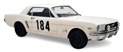 Norev 1/18  フォード マスタング クーペ 1965 「男と女」 