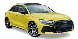 1/43	"アウディ RS 3 スポーツバック 2025  パイソンイエロー "