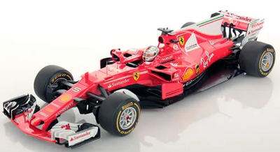 LOOKSMART 1/18 Scuderia Ferrari SF70H Winner Australian GP 2017 Sebastian Vettel