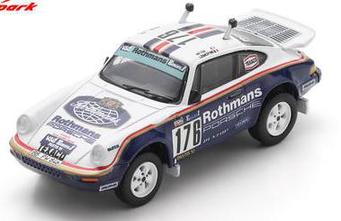 Spark  1/64  Porsche 953 No.176 Winner Paris-Dakar Rally 1984  R. Megte - D. Lemoyne