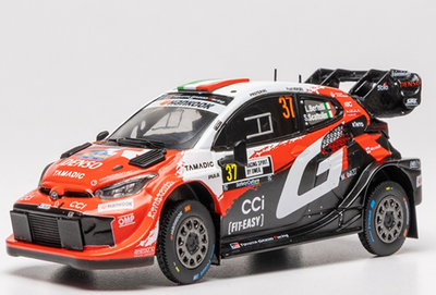 Ixo  1/43  トヨタ GR ヤリス Rally1 2026年 ラリースウェーデン  #37 L.Bertelli/S.Scattolin