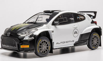 Ixo  1/18  トヨタ GR ヤリス Rally2 テストカー  2026年 ラリースウェーデン Lando Norris