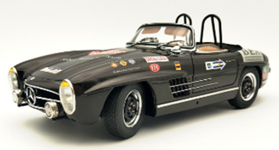 CMC 1/18 メルセデスベンツ 300SL W198  ロードスター オープン レーシングver. ブラウン 1500台限定