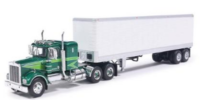 IXO USA  1/64	ケンワース W925 1975 グリーン  ビンテージトレーラー付
