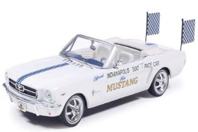 IXO USA  1/43	フォード マスタング インディアナポリス 500 ペースカー  1964 ホワイト