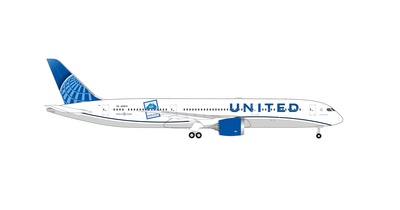 herpa 1/500 787-9 ユナイテッド航空 "Adelaide" N29975　　ダイキャスト製