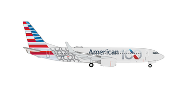 herpa 1/500  737-800 アメリカン航空 "100 Years" N840NN  ダイキャスト製