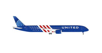 herpa 1/500 1/500 787-10 ユナイテッド航空 "America 250"   ダイキャスト製