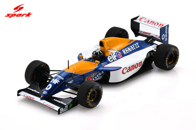 Spark 1/43 Williams FW15C No.0 Winner Belgium GP 1993 Damon Hill   (レジン製)