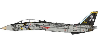 JCW 1/72 F-14A アメリカ海軍 VF-84 ジョリーロジャース 1989年