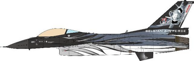 JCW 1/72 F-16AM ベルギー空軍 ソロディスプレイ 2021年