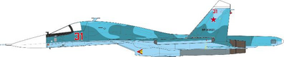JCW 1/72 SU-34 ロシア空軍 ウクライナ戦争 2022年