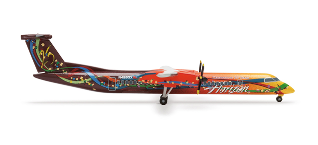 ヘルパ　ホライズン航空 ボンバルディア Dash 8-Q400 '25th ボンバルディア ダッシュ8-Q400 ホライゾン航空「25周年記念」(N425QX