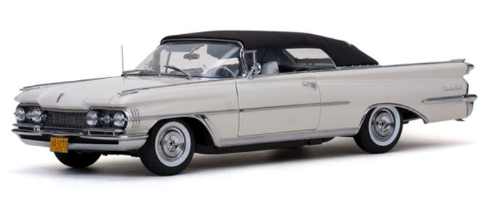オールズモビル 98 クローズドコンバーチブル 1959 ポラリスホワイト