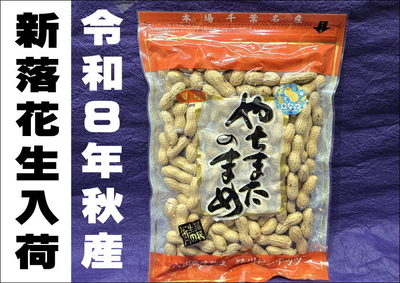 緑川のから付落花生（Ｑなっつ）保存に便利なチャック付袋　300ｇ入