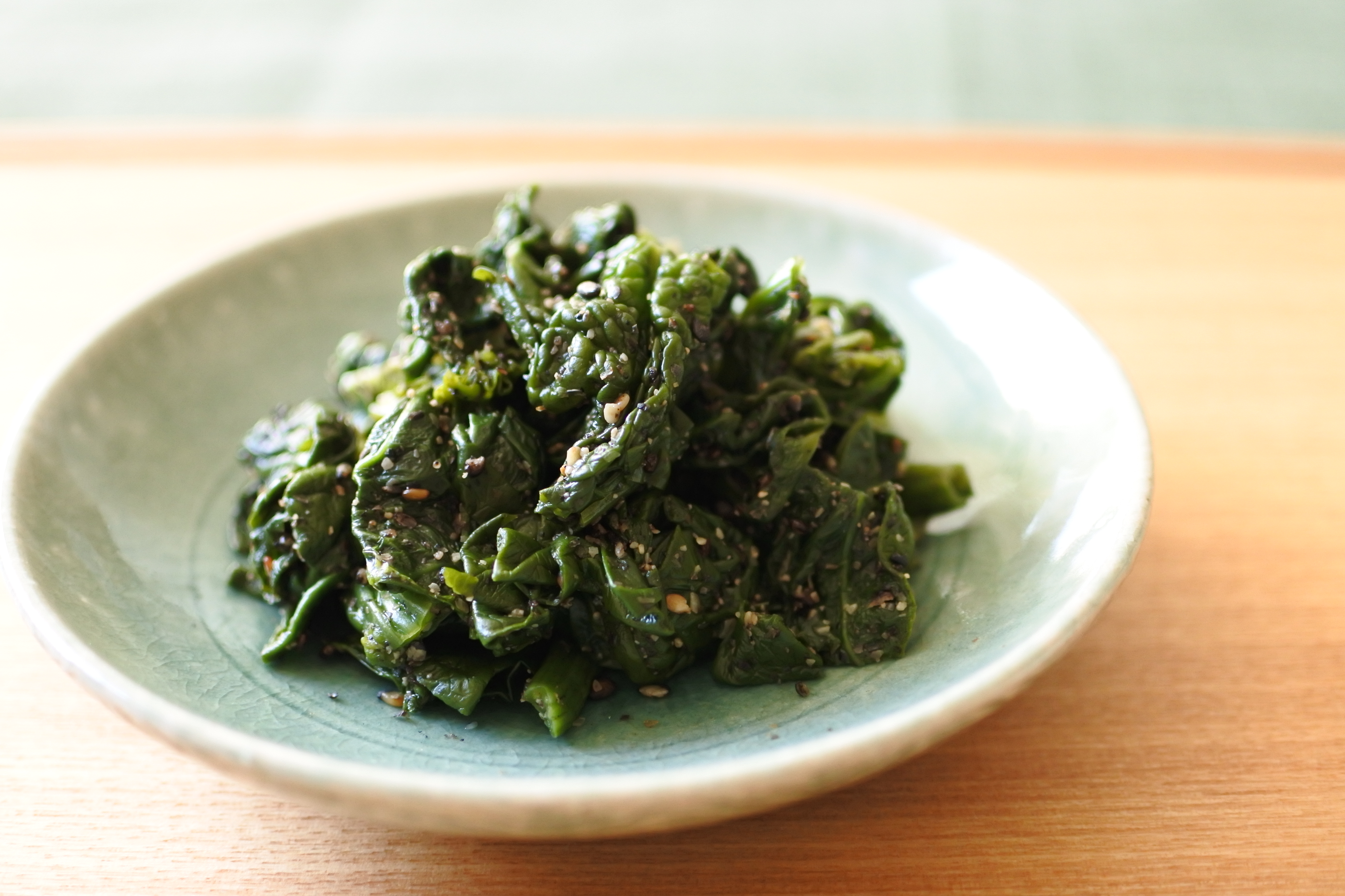 ちぢみほうれん草