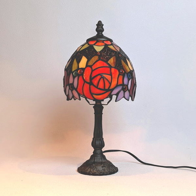 ステンドグラステーブルランプ　　品番.b012ep043